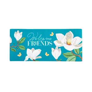 Leopard Magnolia Welcome Sassafras Switch Mat