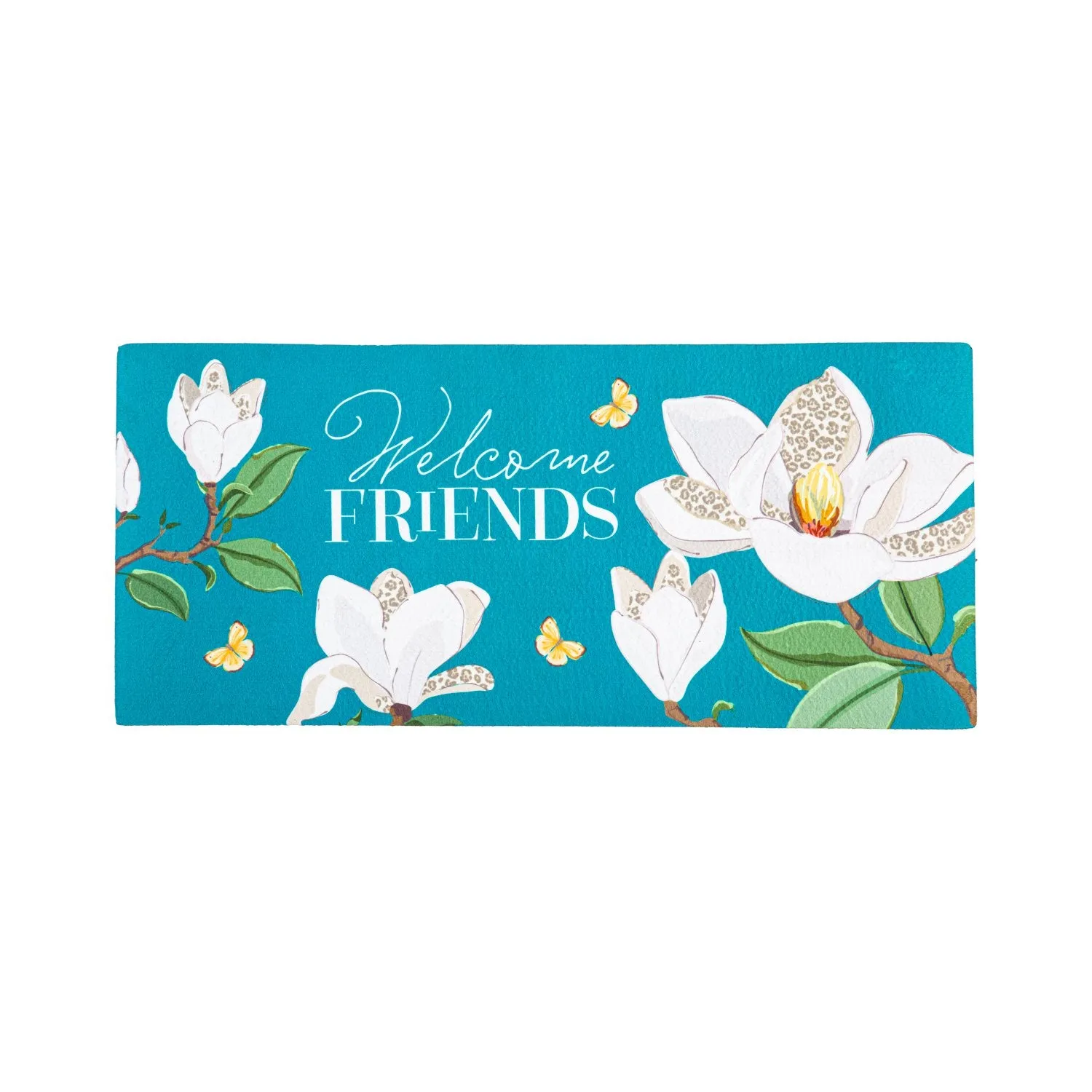 Leopard Magnolia Welcome Sassafras Switch Mat