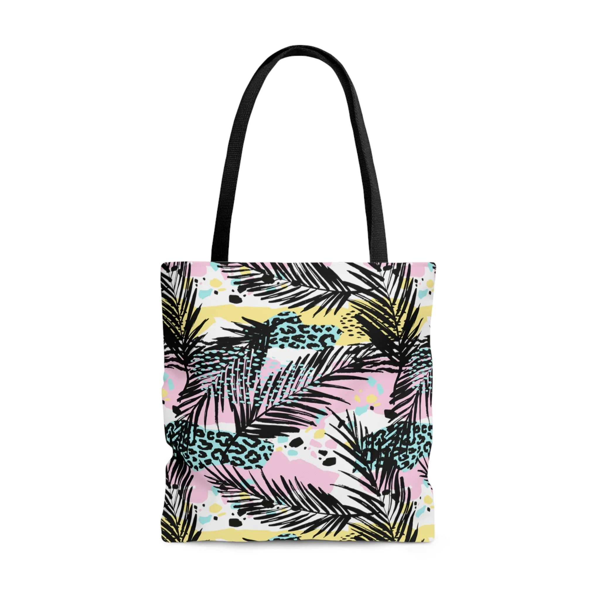 Leopard Palms Tote Bag