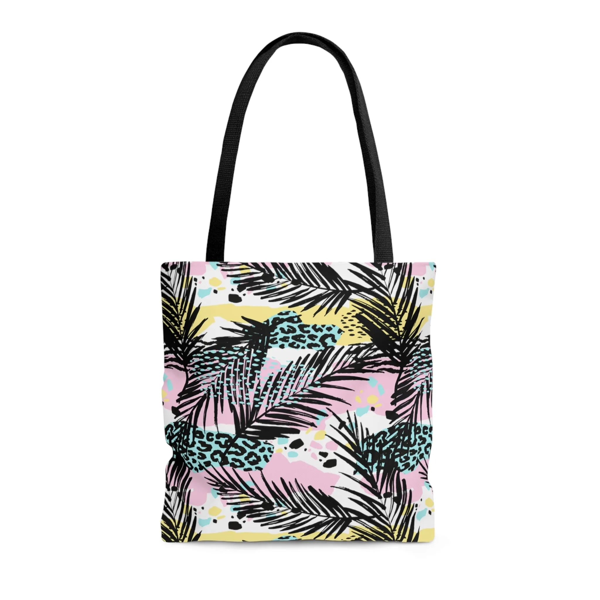 Leopard Palms Tote Bag
