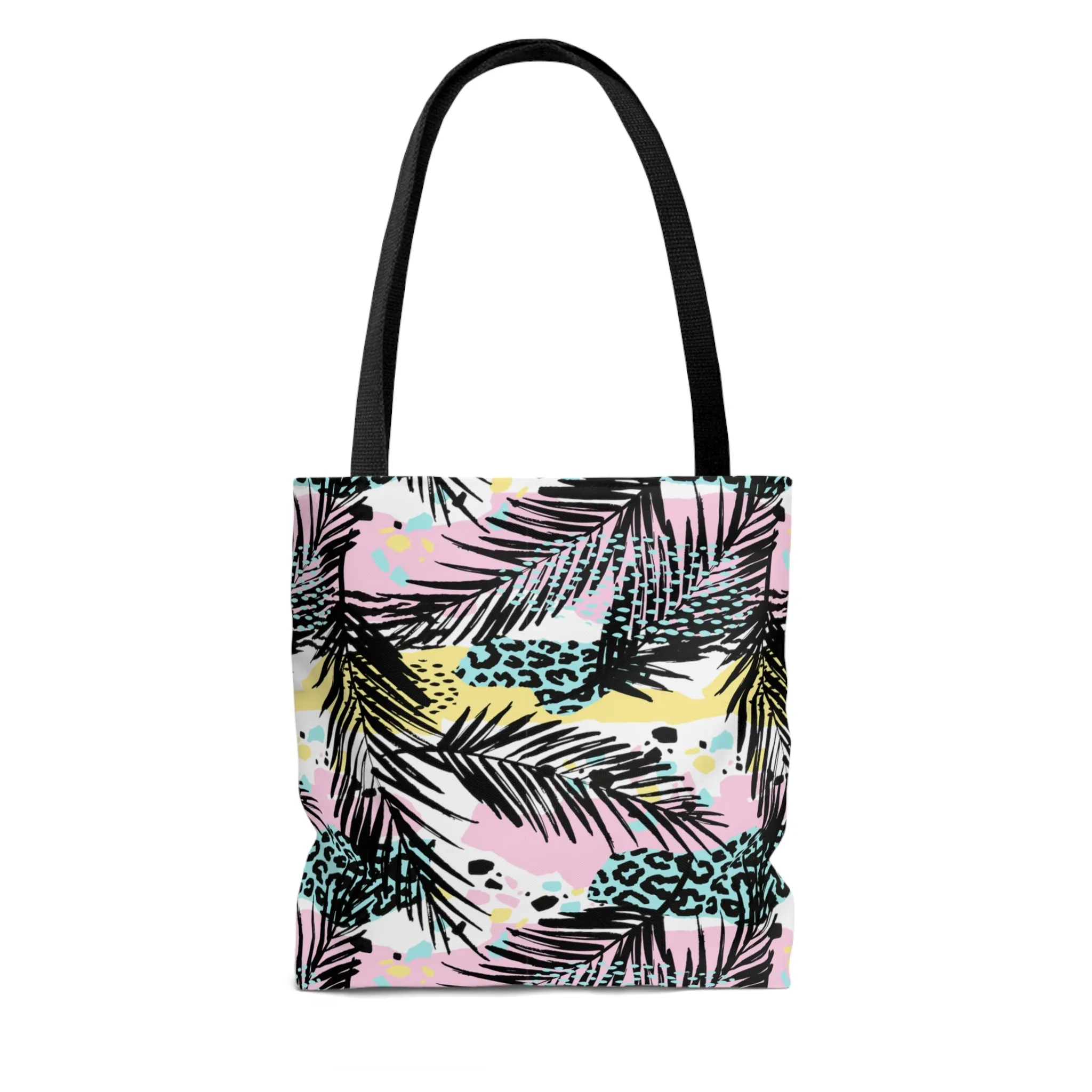 Leopard Palms Tote Bag