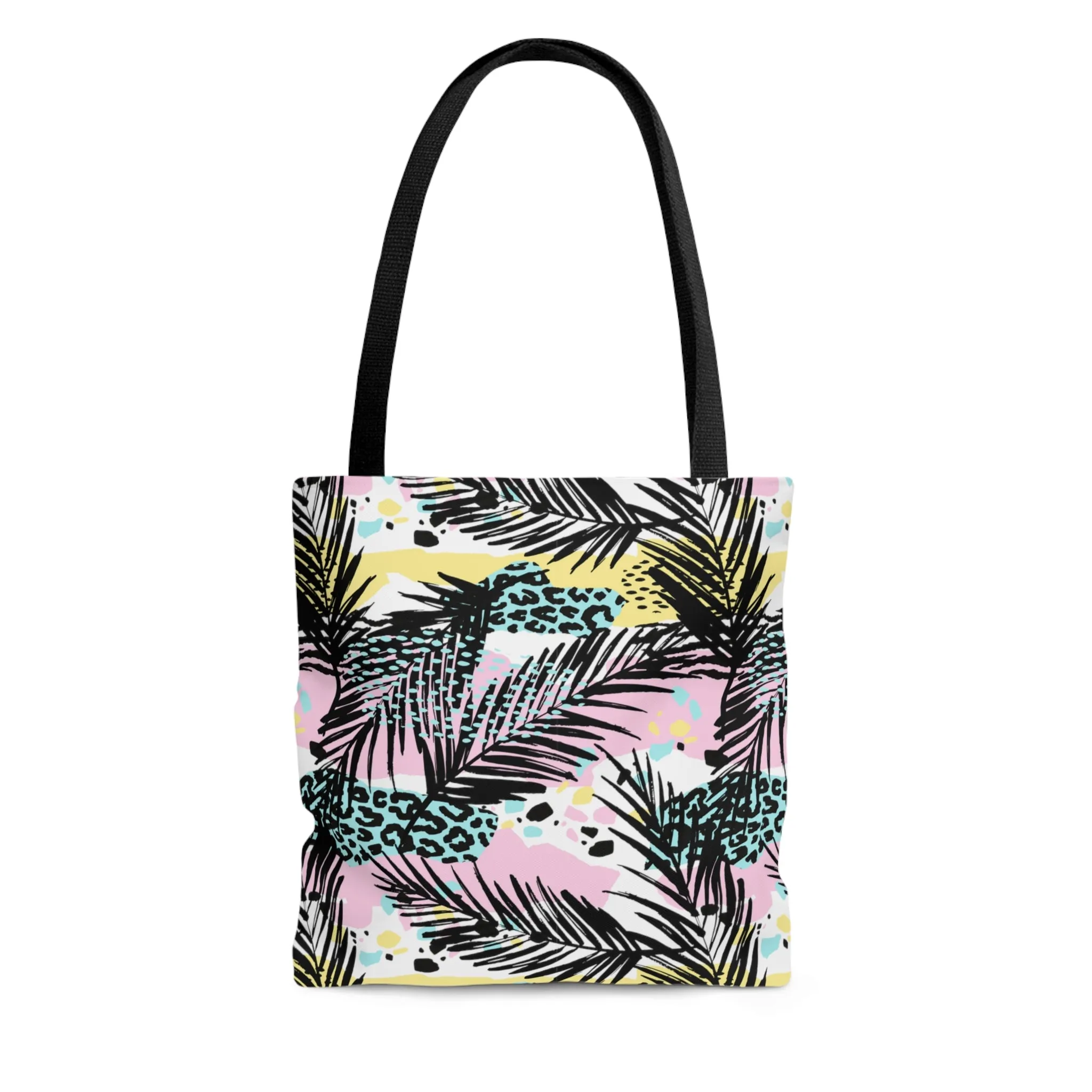 Leopard Palms Tote Bag