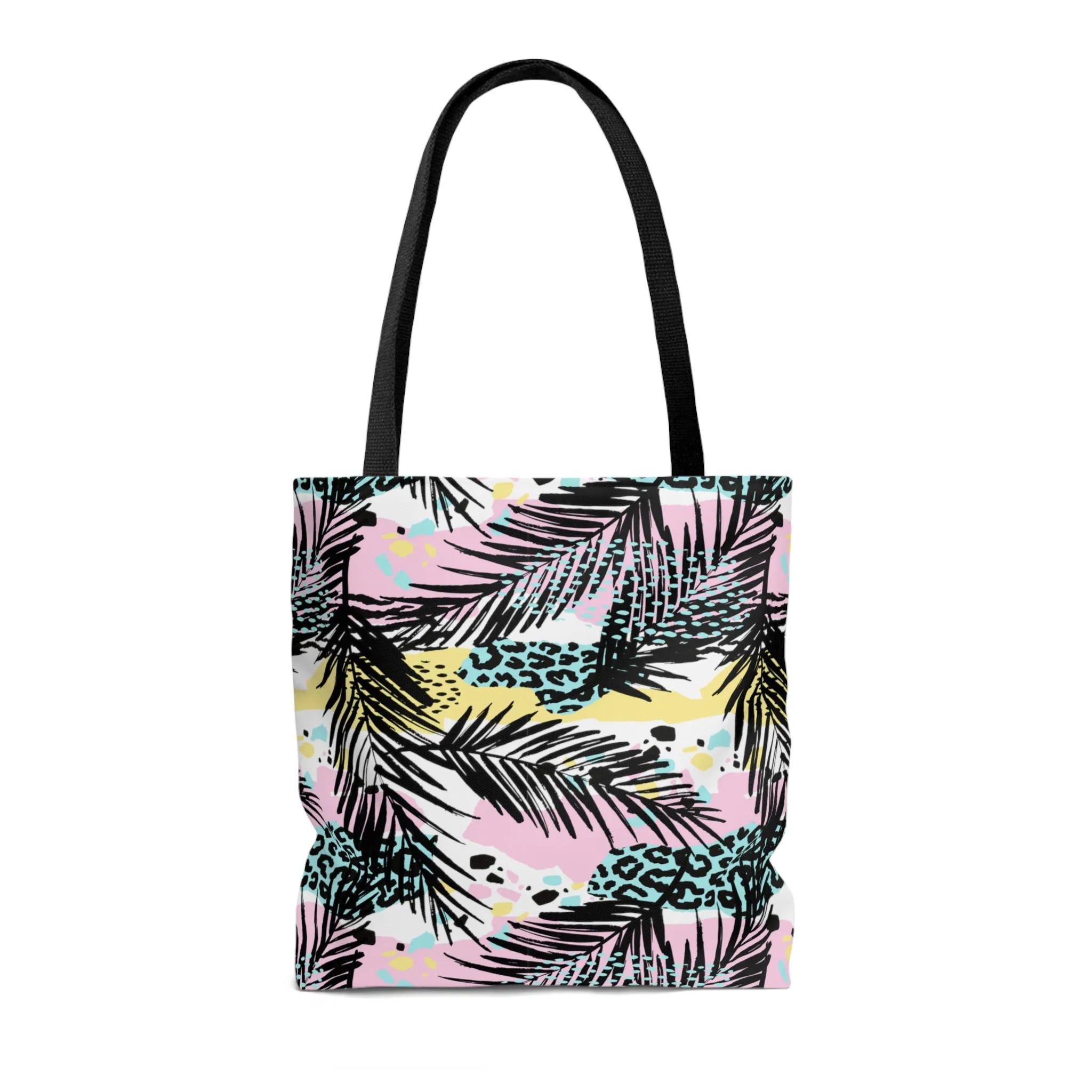 Leopard Palms Tote Bag