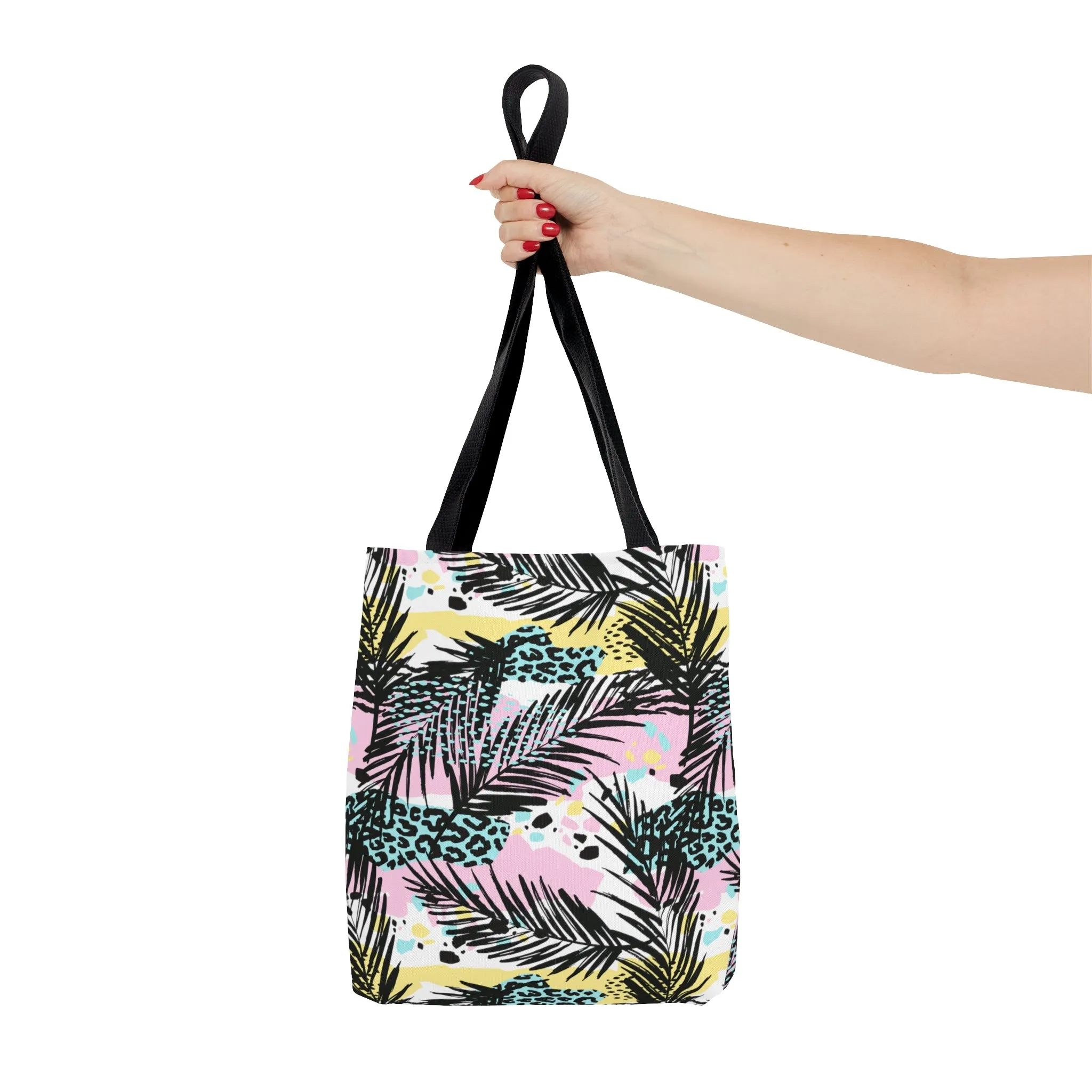Leopard Palms Tote Bag