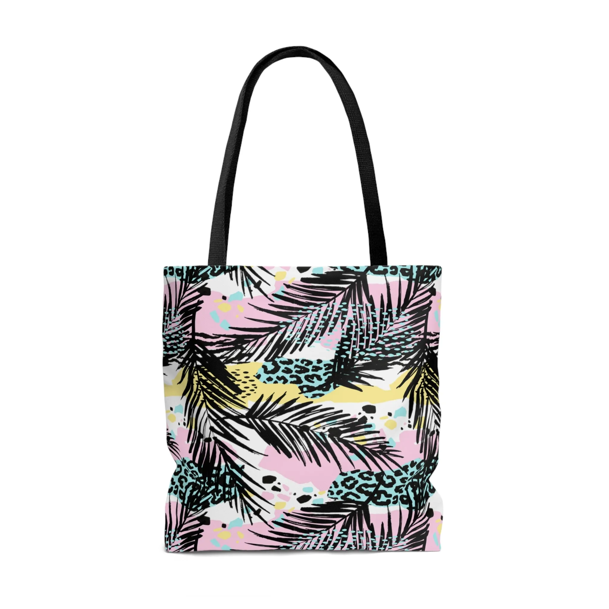 Leopard Palms Tote Bag