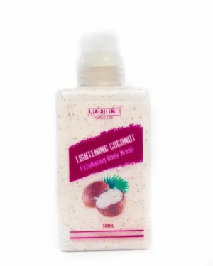 LIGHTING COCONUT EXFOLIATING BODY WASH 500ML