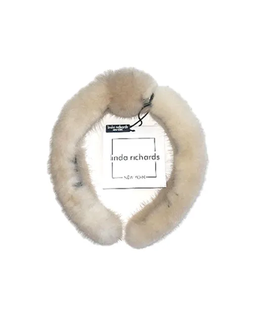 LINDA RICHARDS | Mink Knotted Headband
