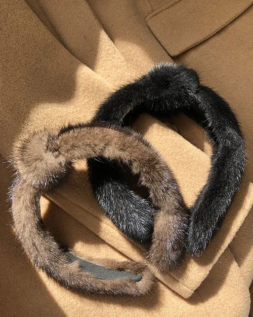 LINDA RICHARDS | Mink Knotted Headband