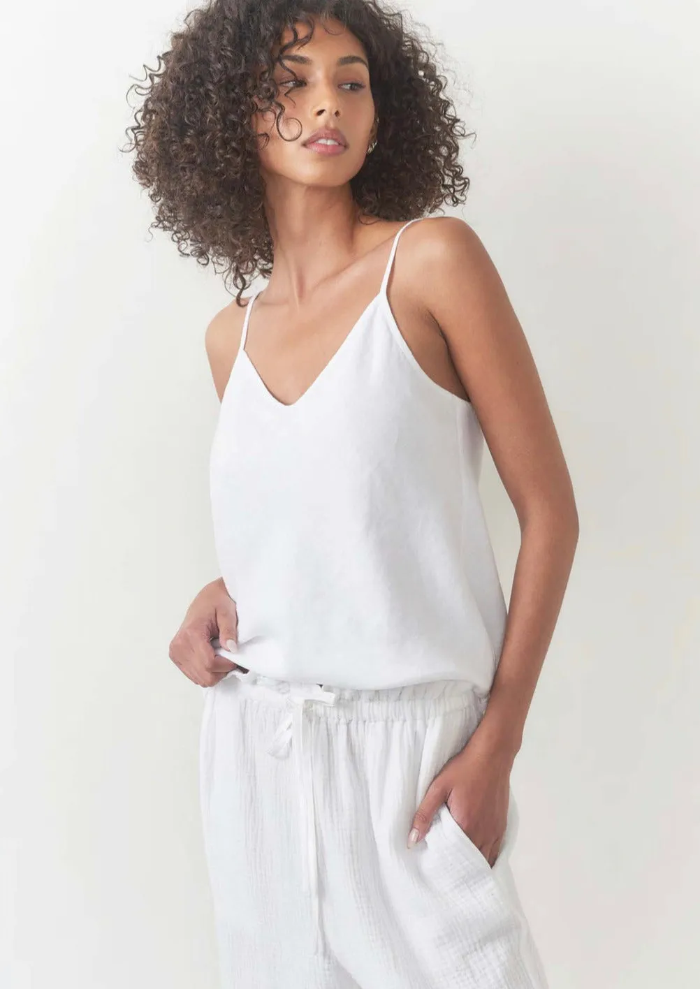 Linen Bias Cami