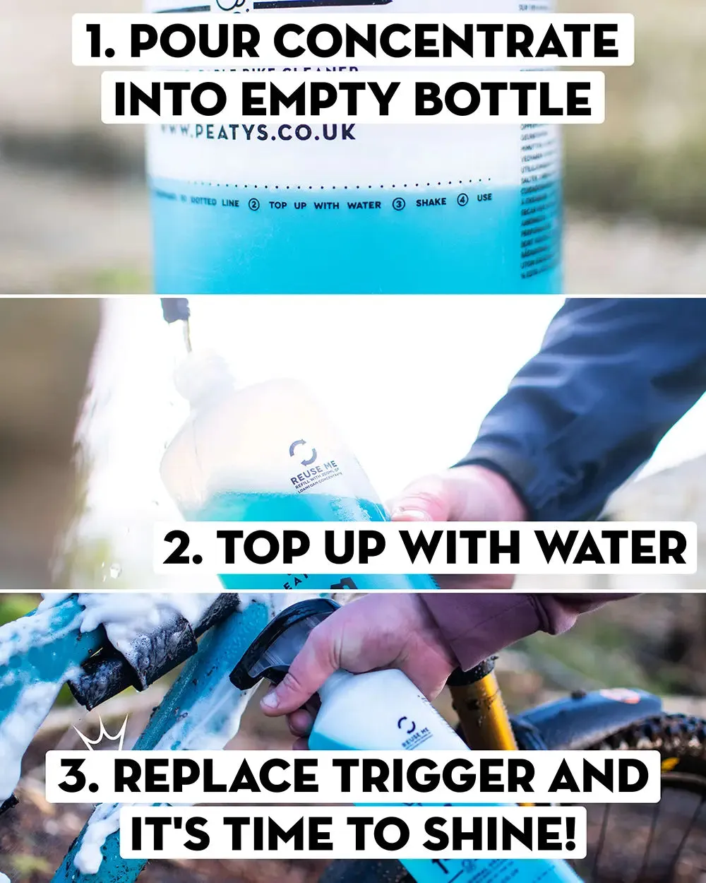 LoamFoam Concentrate - Biodegradable Bike Cleaner