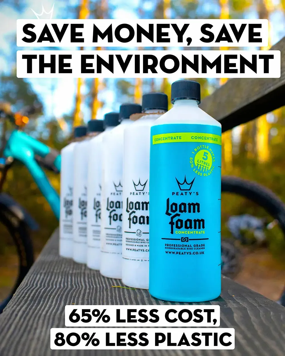 LoamFoam Concentrate - Biodegradable Bike Cleaner