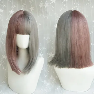 Lolita colorblock wigs yc20641