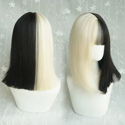Lolita colorblock wigs yc20641
