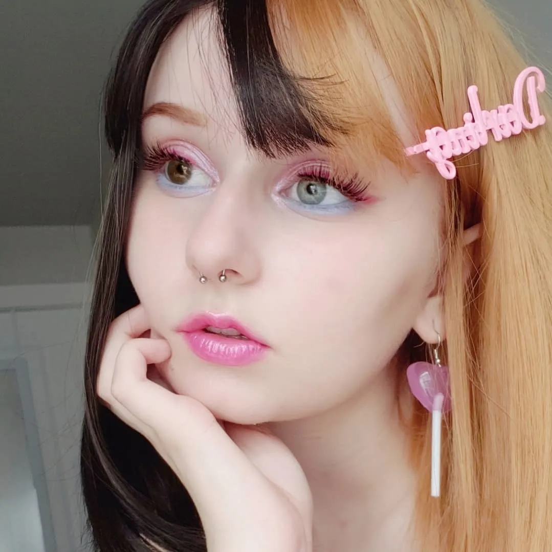 Lolita colorblock wigs yc20641
