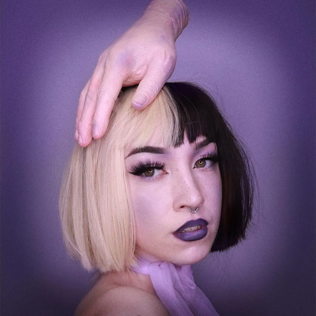 Lolita colorblock wigs yc20641
