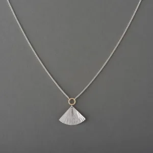 LOTUS FAN NECKLACE