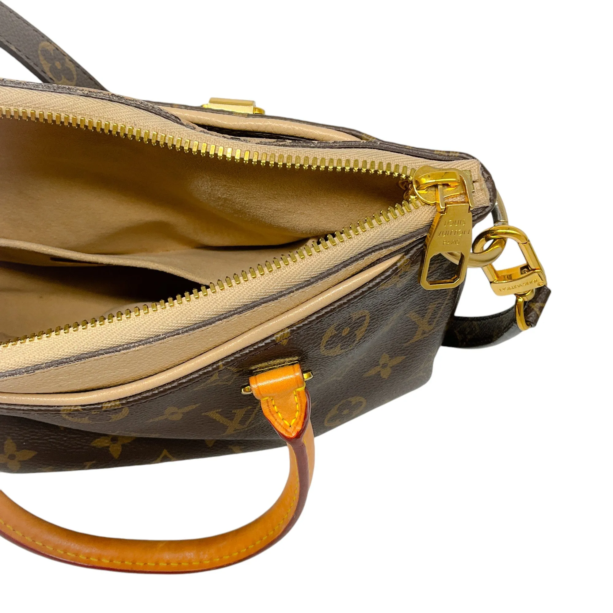 Louis Vuitton Brown Monogram Canvas Pallas Handbag