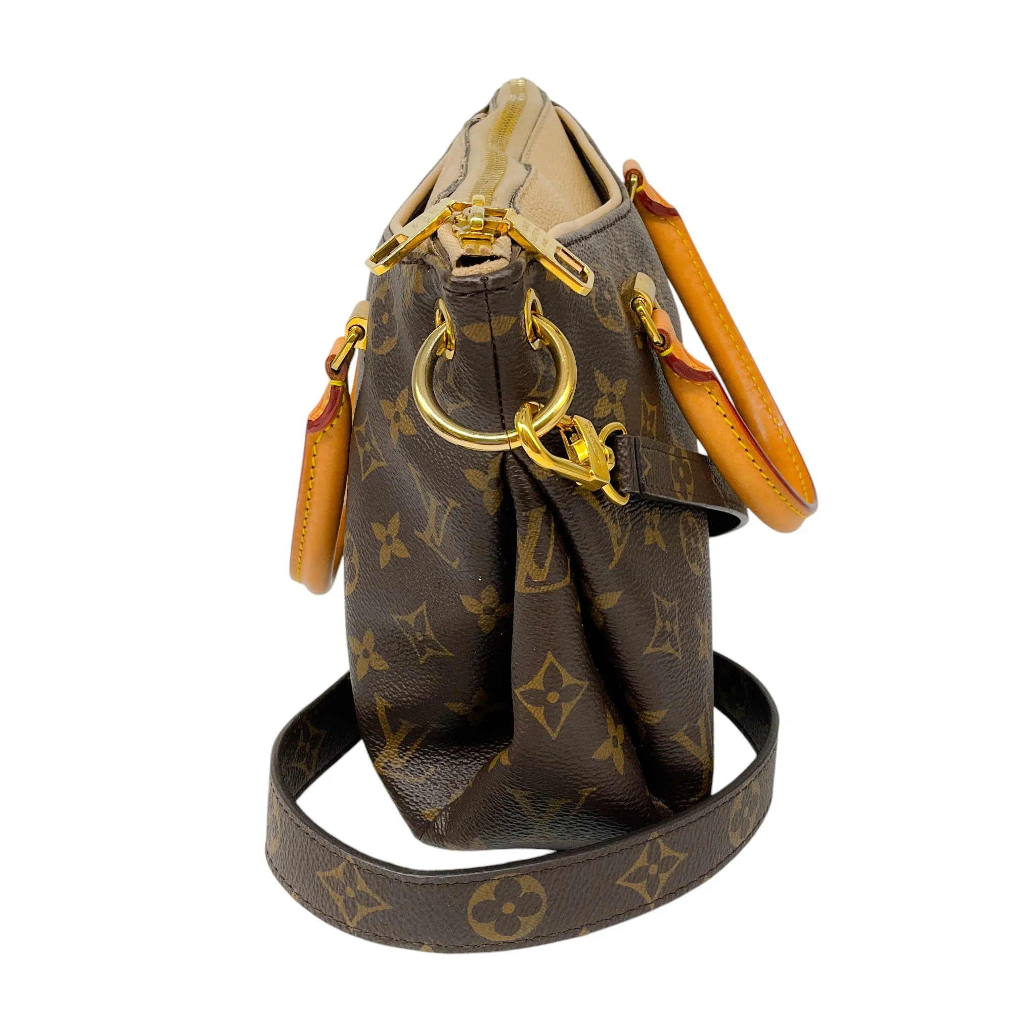 Louis Vuitton Brown Monogram Canvas Pallas Handbag