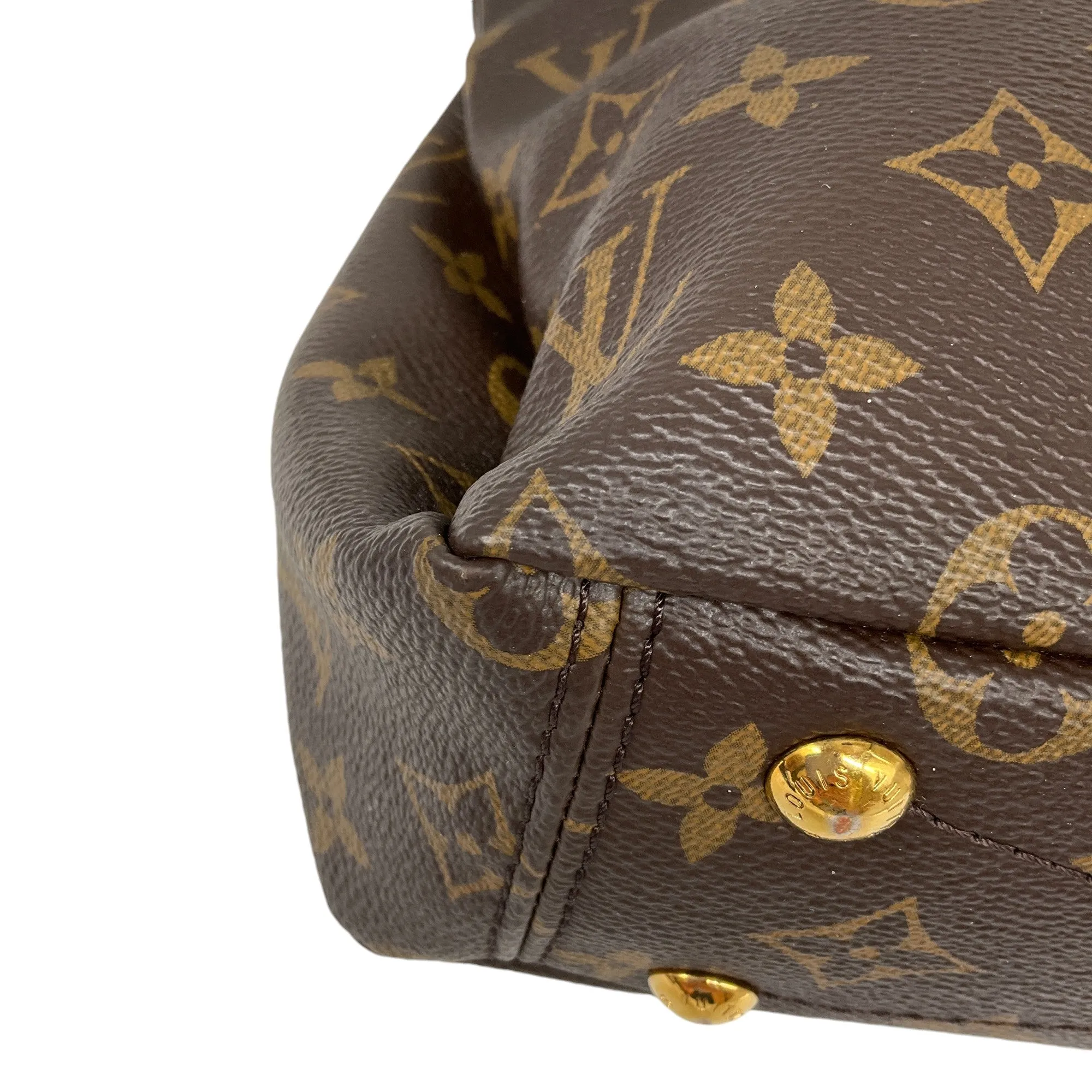 Louis Vuitton Brown Monogram Canvas Pallas Handbag