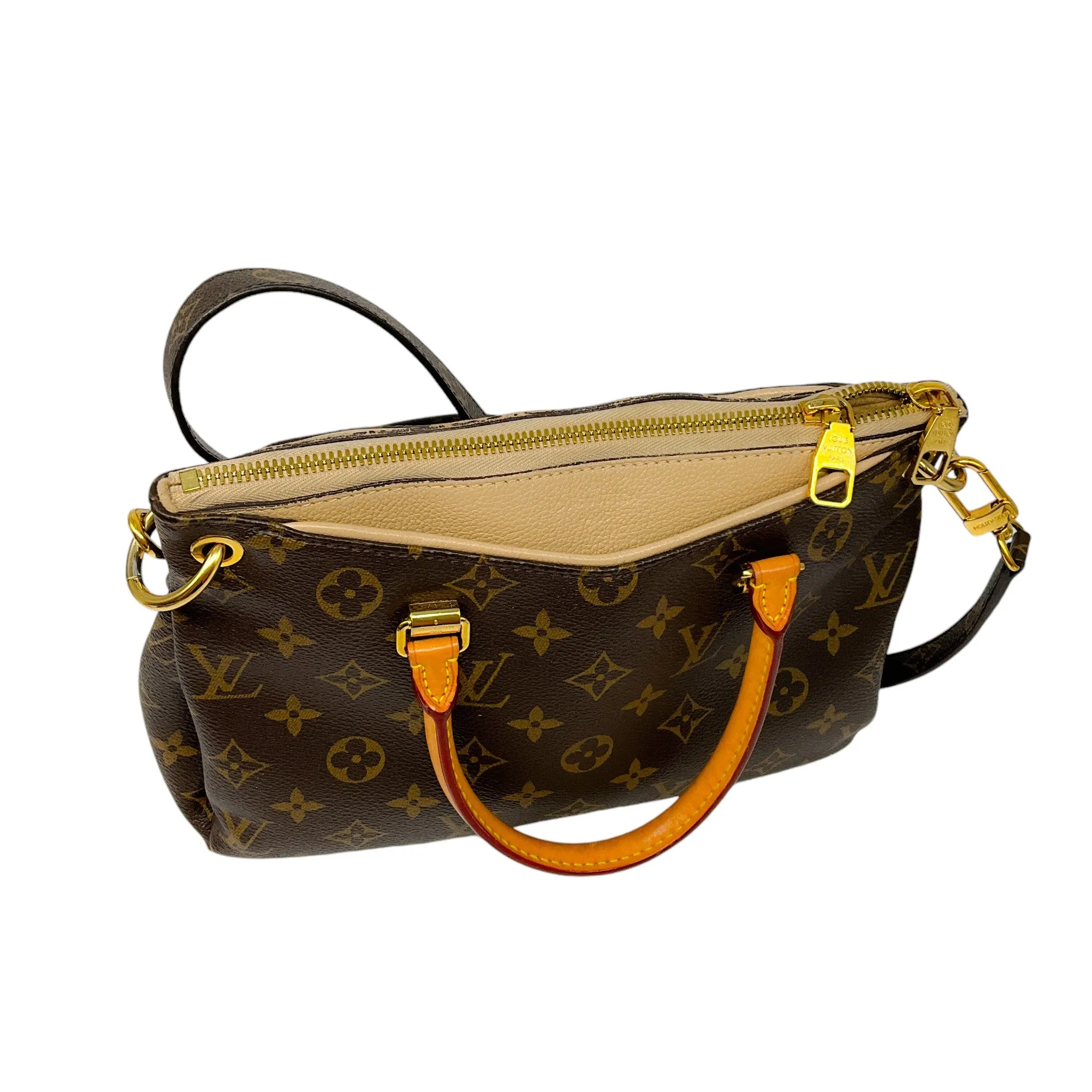 Louis Vuitton Brown Monogram Canvas Pallas Handbag