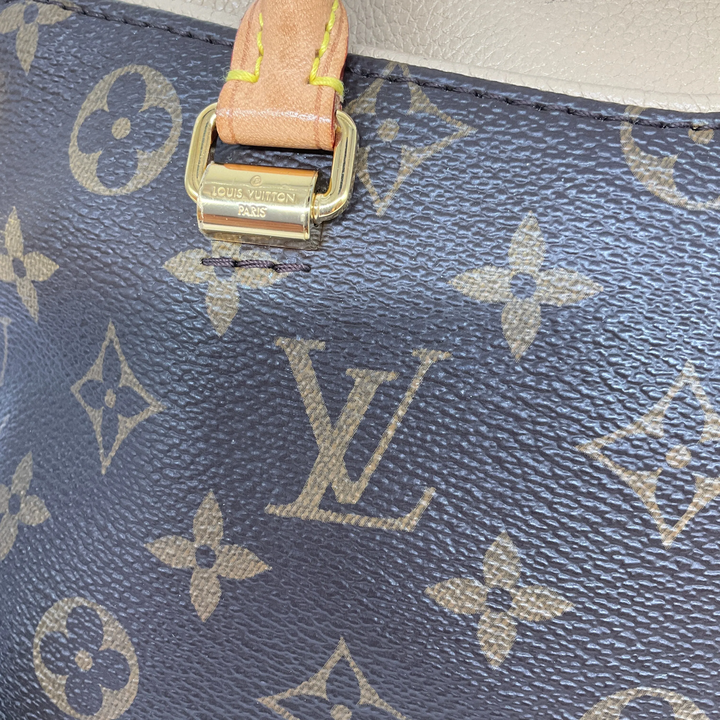 Louis Vuitton Brown Monogram Canvas Pallas Handbag