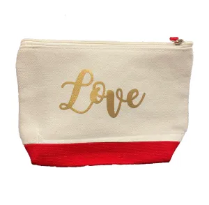 LOVE Zippered Pouch