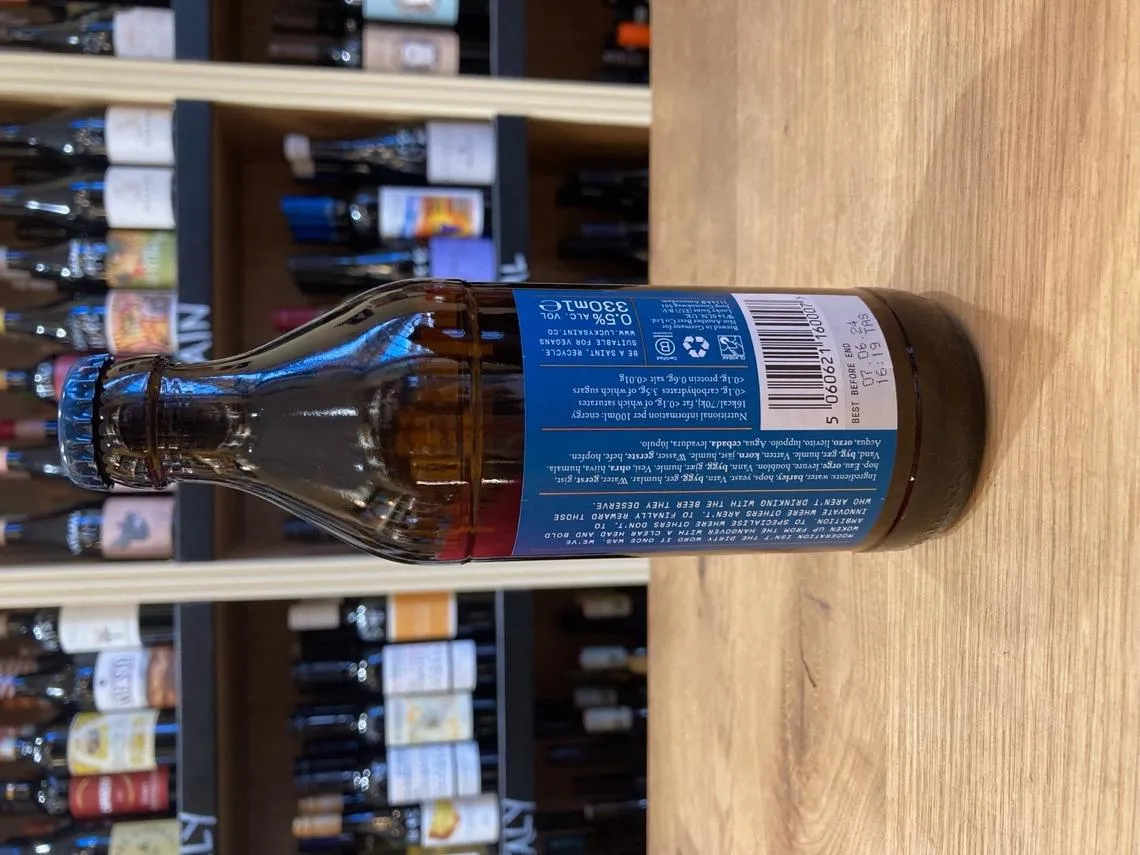 Lucky Saint - Unfiltered Lager - Low Alcohol