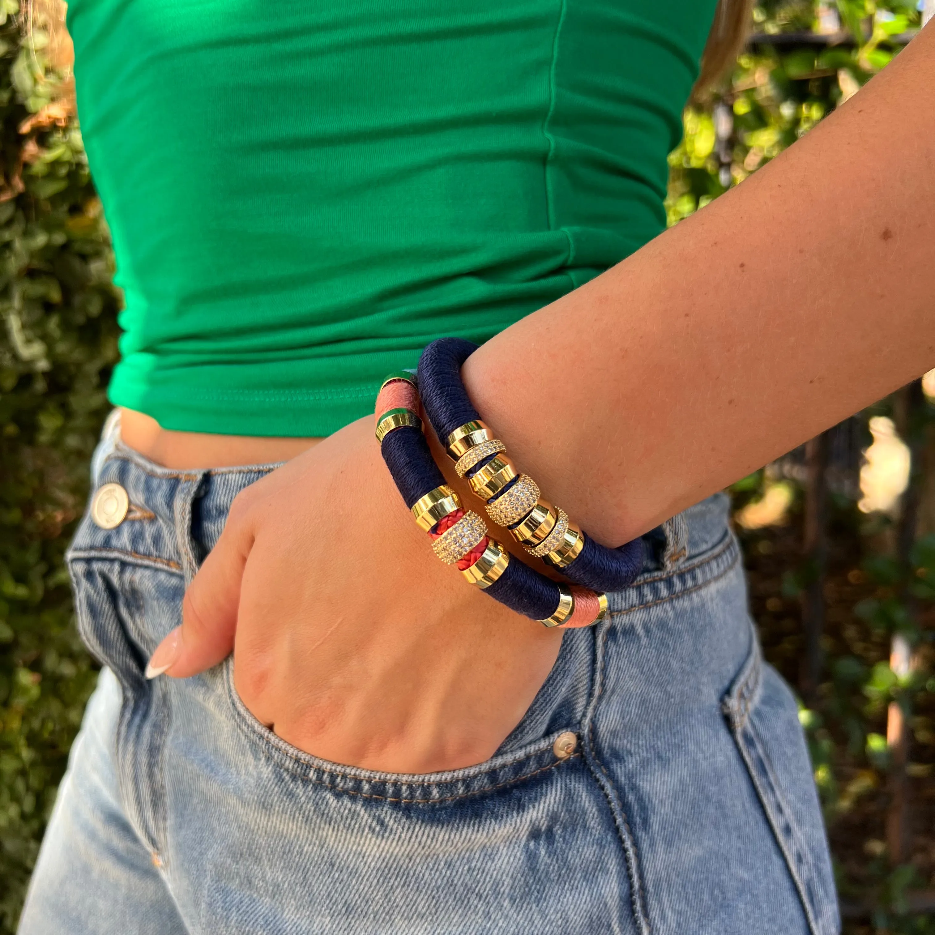 Luxe Colorblock Bracelet Sorrento