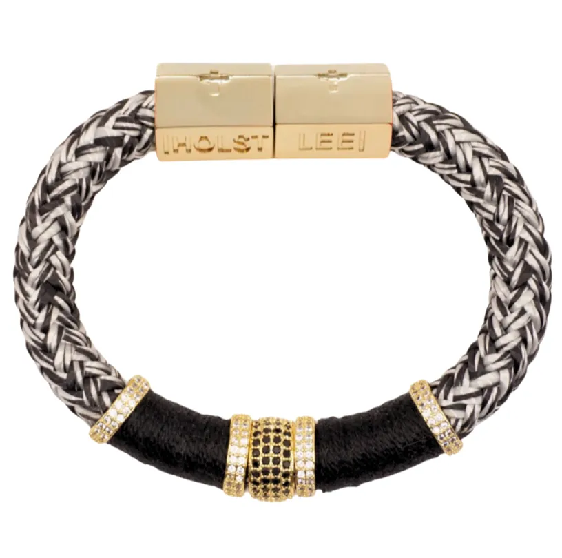Luxe Colorblock Bracelet Tuxedo