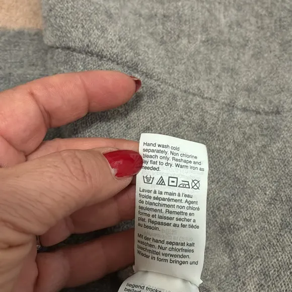 Madewell Kent Colorblock alpaca/merino wool blend Cardigan from Bloomingdale’s