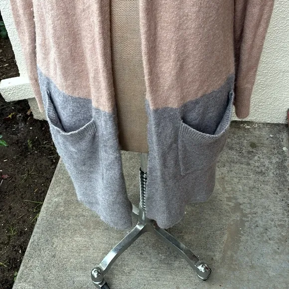 Madewell Kent Colorblock alpaca/merino wool blend Cardigan from Bloomingdale’s