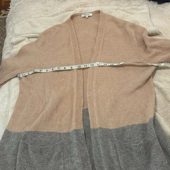 Madewell Kent Colorblock alpaca/merino wool blend Cardigan from Bloomingdale’s