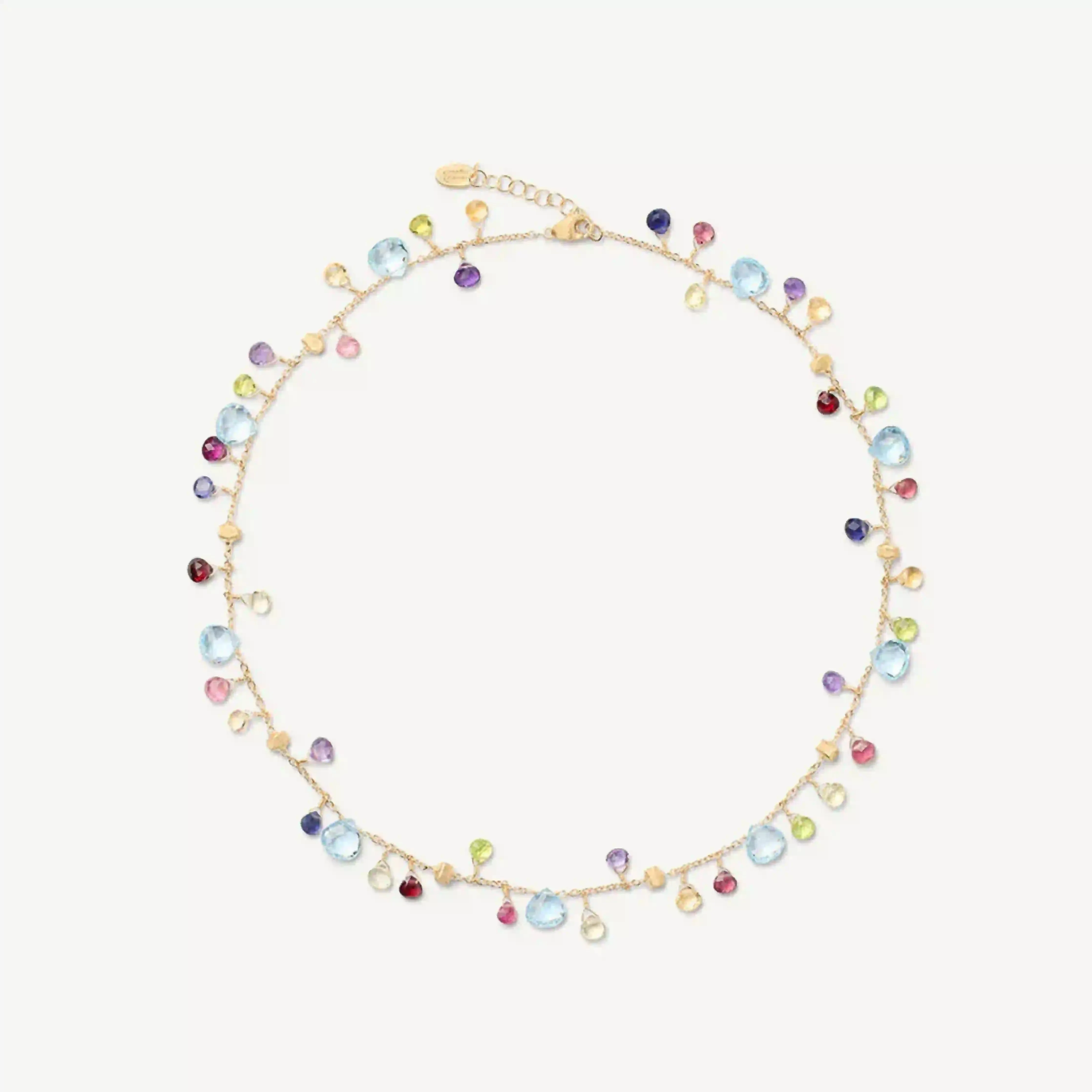 Marco Bicego Paradise 18K Yellow Gold Single-Strand Gemstone Necklace