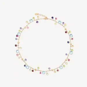Marco Bicego Paradise 18K Yellow Gold Single-Strand Gemstone Necklace