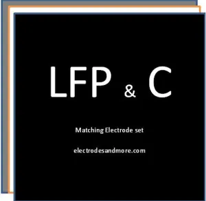 Matched Electrode set LPF cathode and C anode Double sided