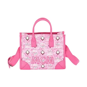 MCM München Tote in Vintage Monogram Jacquard