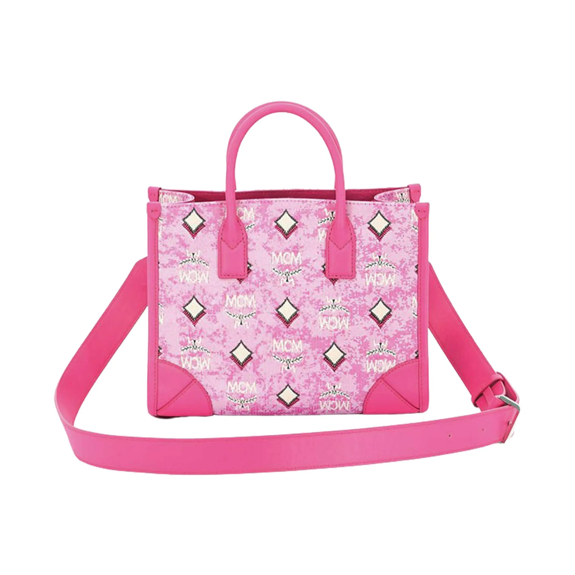 MCM München Tote in Vintage Monogram Jacquard