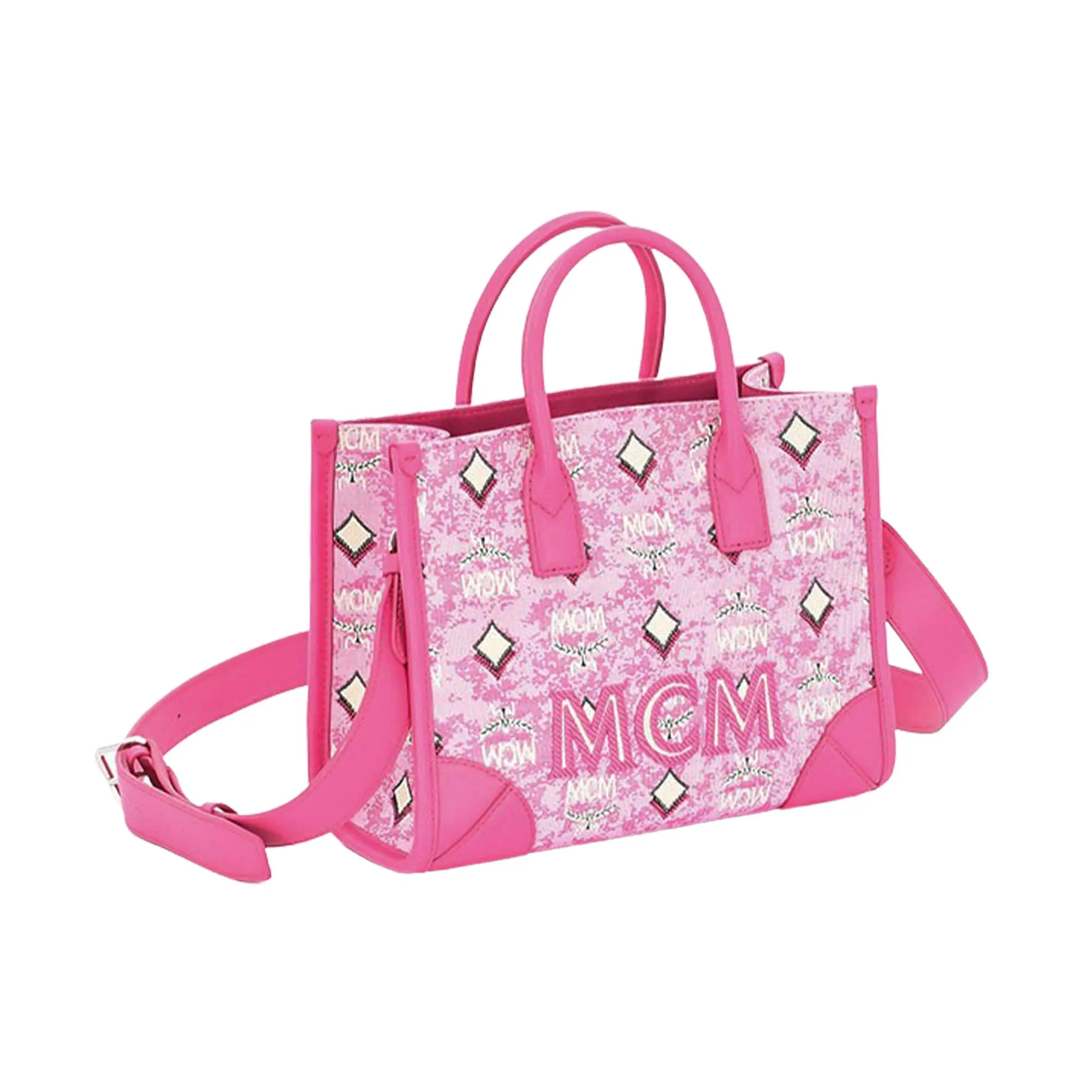 MCM München Tote in Vintage Monogram Jacquard