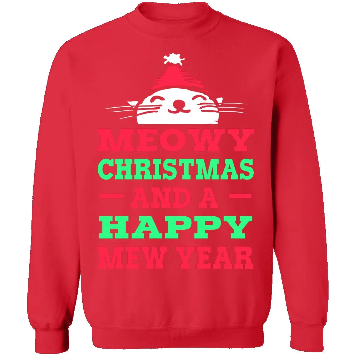 Meowy Christmas And Mew Year T-Shirt