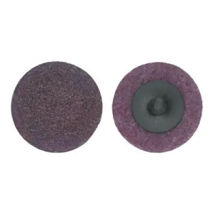 Merit Abrasives PowerLock Buffing Discs-Type III, 3", 80 Grit, Medium, 08834166291