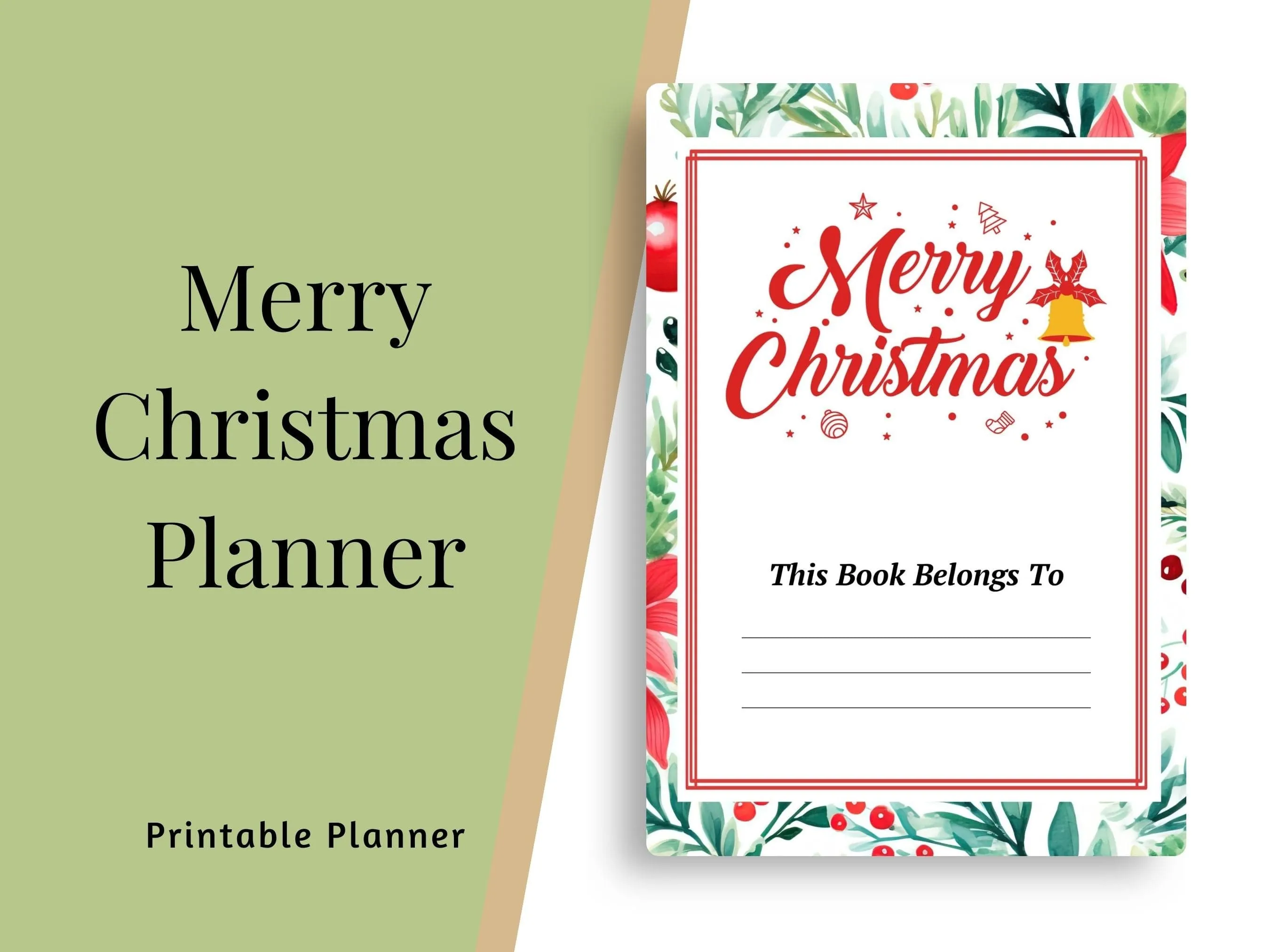 Merry Christmas Planner