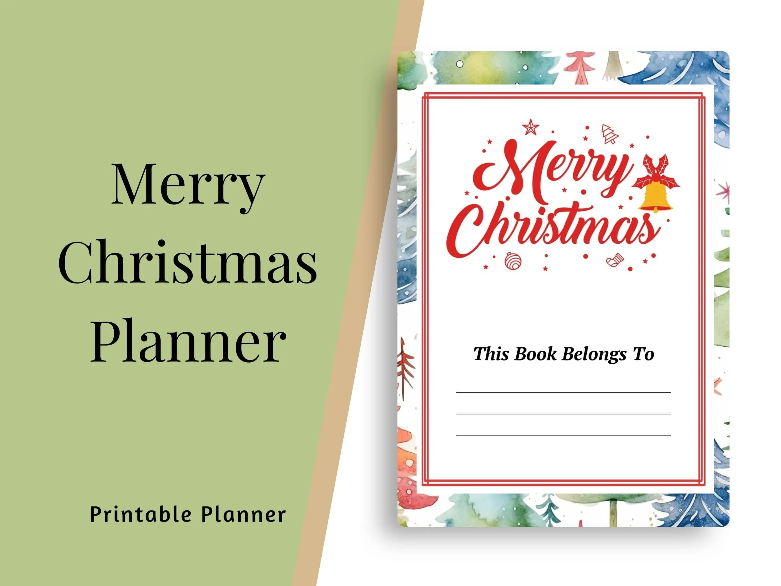 Merry Christmas Planner