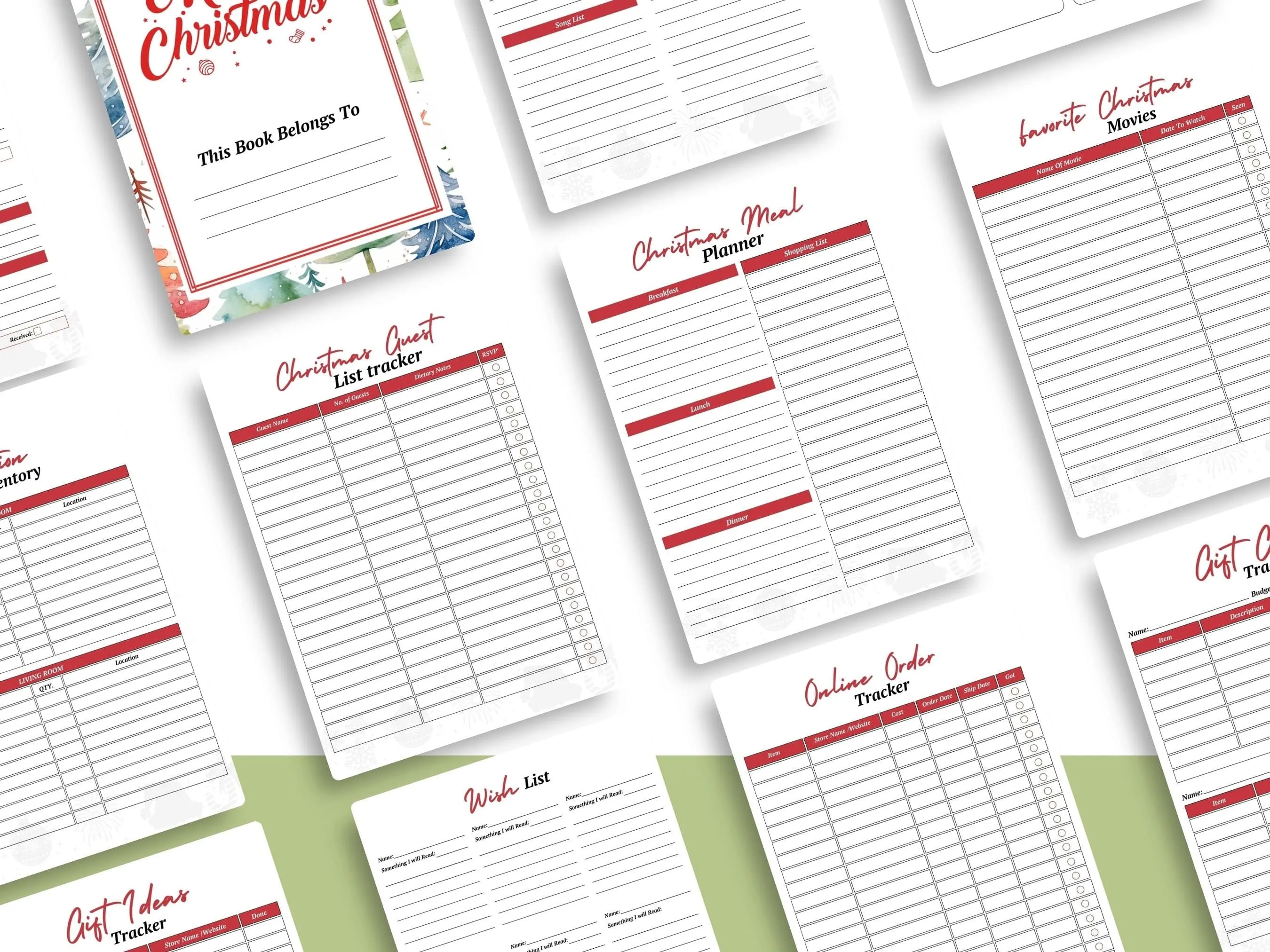 Merry Christmas Planner
