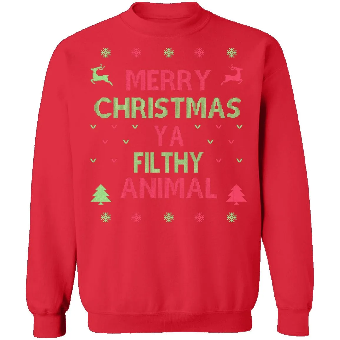 Merry Christmas Ya Filthy Animal T-Shirt
