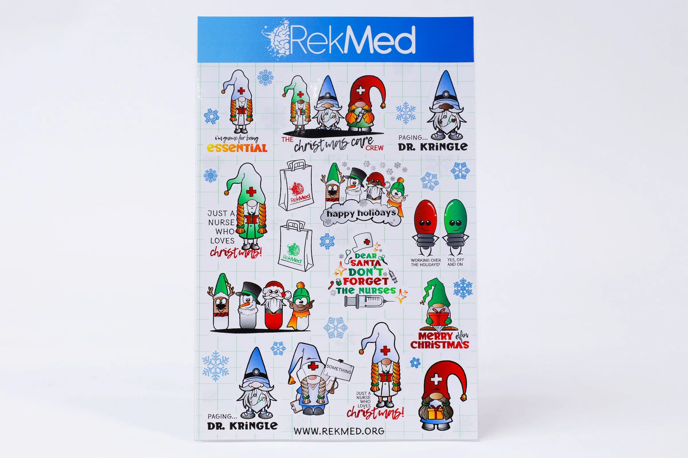 Merry Rek-Mas Sticker Collection