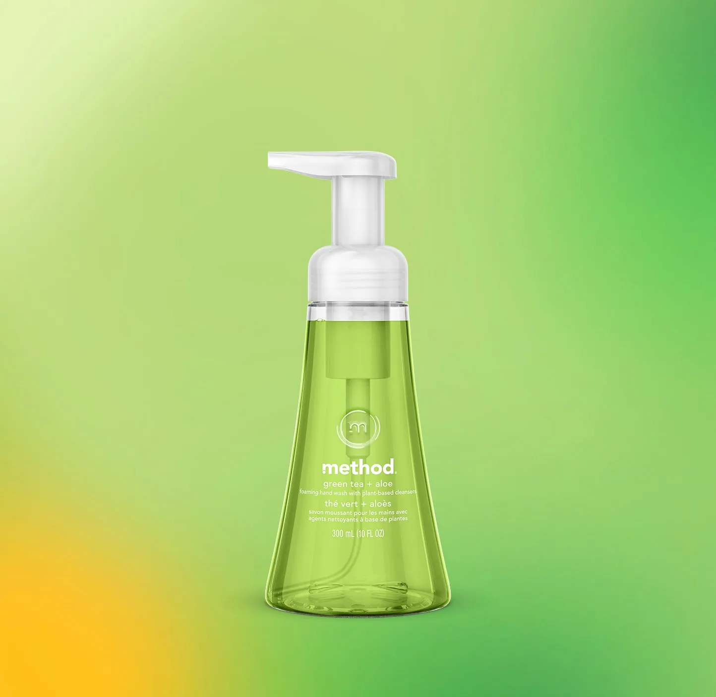 Method foaming hand wash 300ml - green tea   aloe