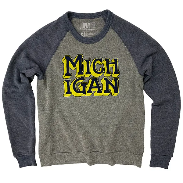 Michigan Colorblock Sweatshirt (Discontinued)