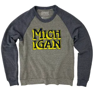 Michigan Colorblock Sweatshirt (Discontinued)