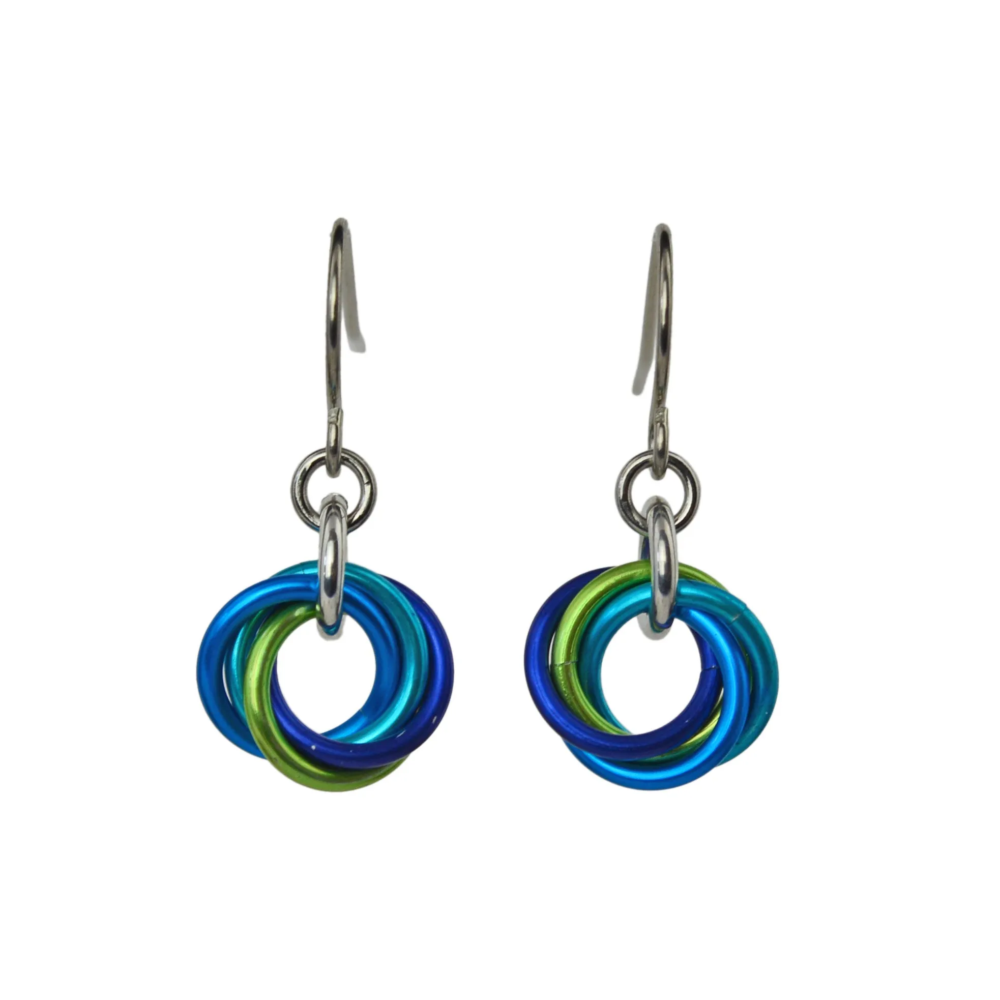 Mini Knot Earrings - Caribbean
