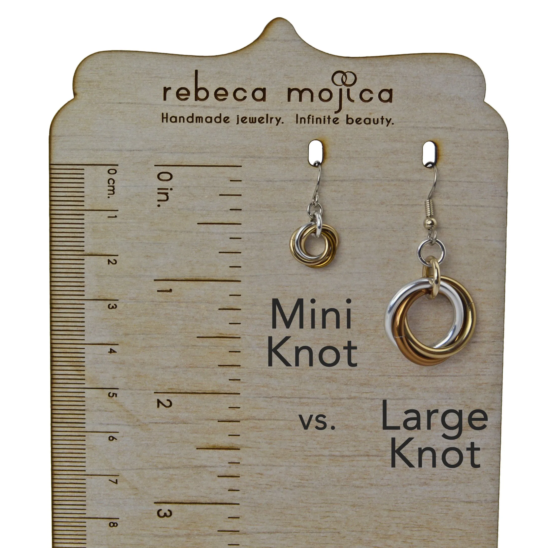 Mini Knot Earrings - Caribbean